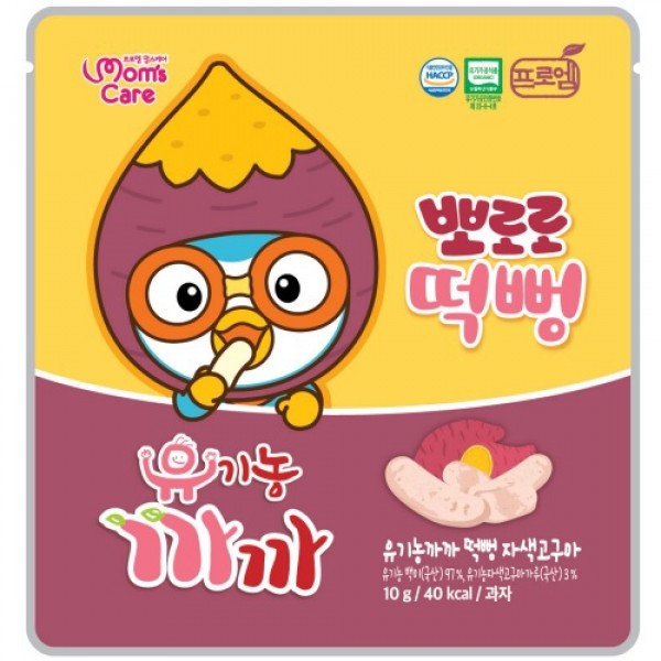 Pororo - 韓國嬰兒有機米餅 (甘薯) 10g - Other Food - BabyOnline HK